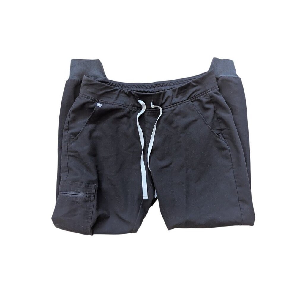 Fig Scrub Pants Technical Collection Medium Black… - image 1